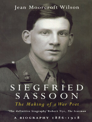 cover image of Siegfried Sassoon
